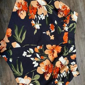 floral shorts
